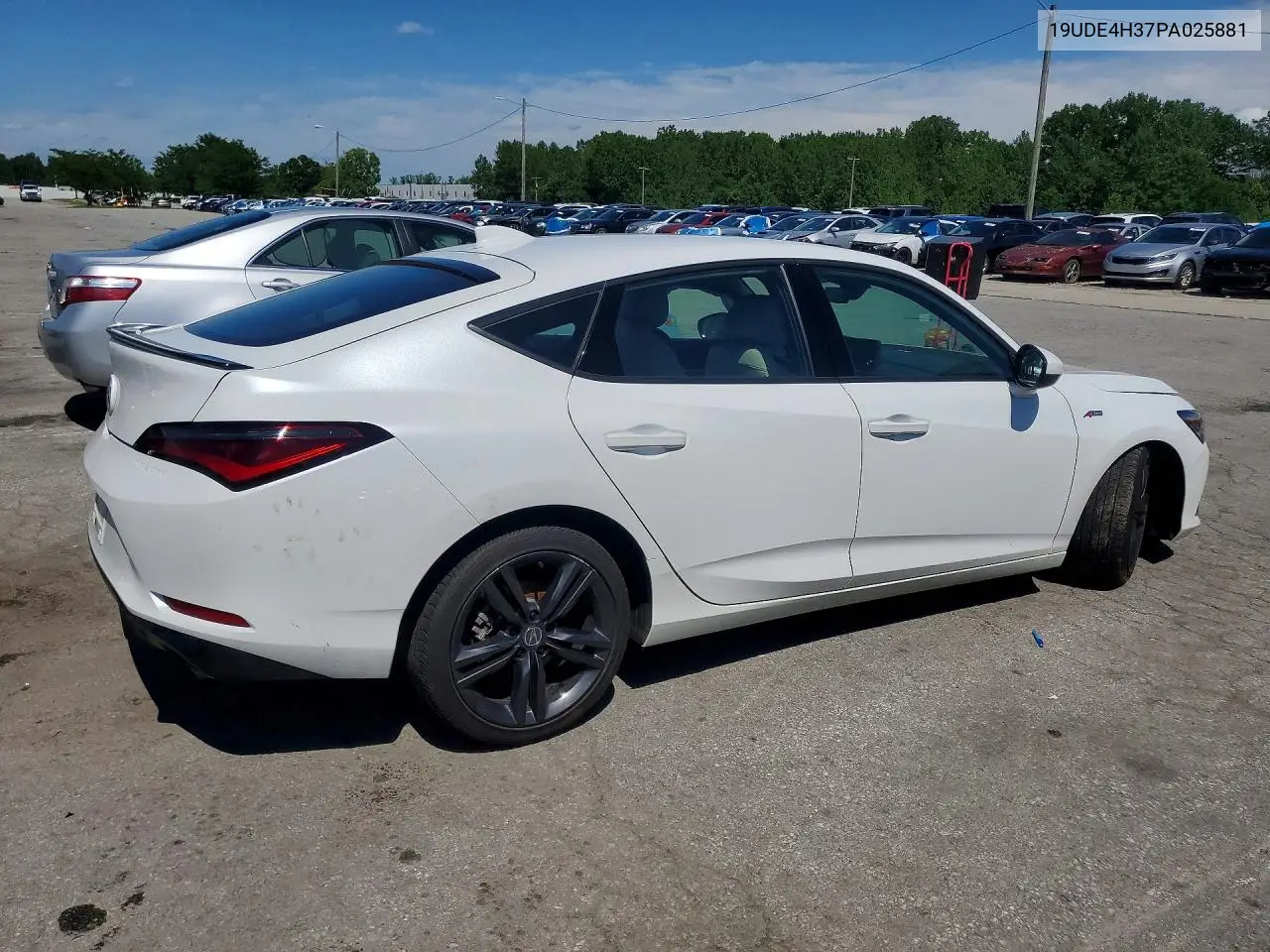 2023 Acura Integra A-Spec VIN: 19UDE4H37PA025881 Lot: 56766266