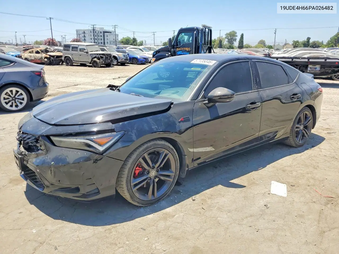2023 Acura Integra A-Spec Tech VIN: 19UDE4H66PA026482 Lot: 57135046