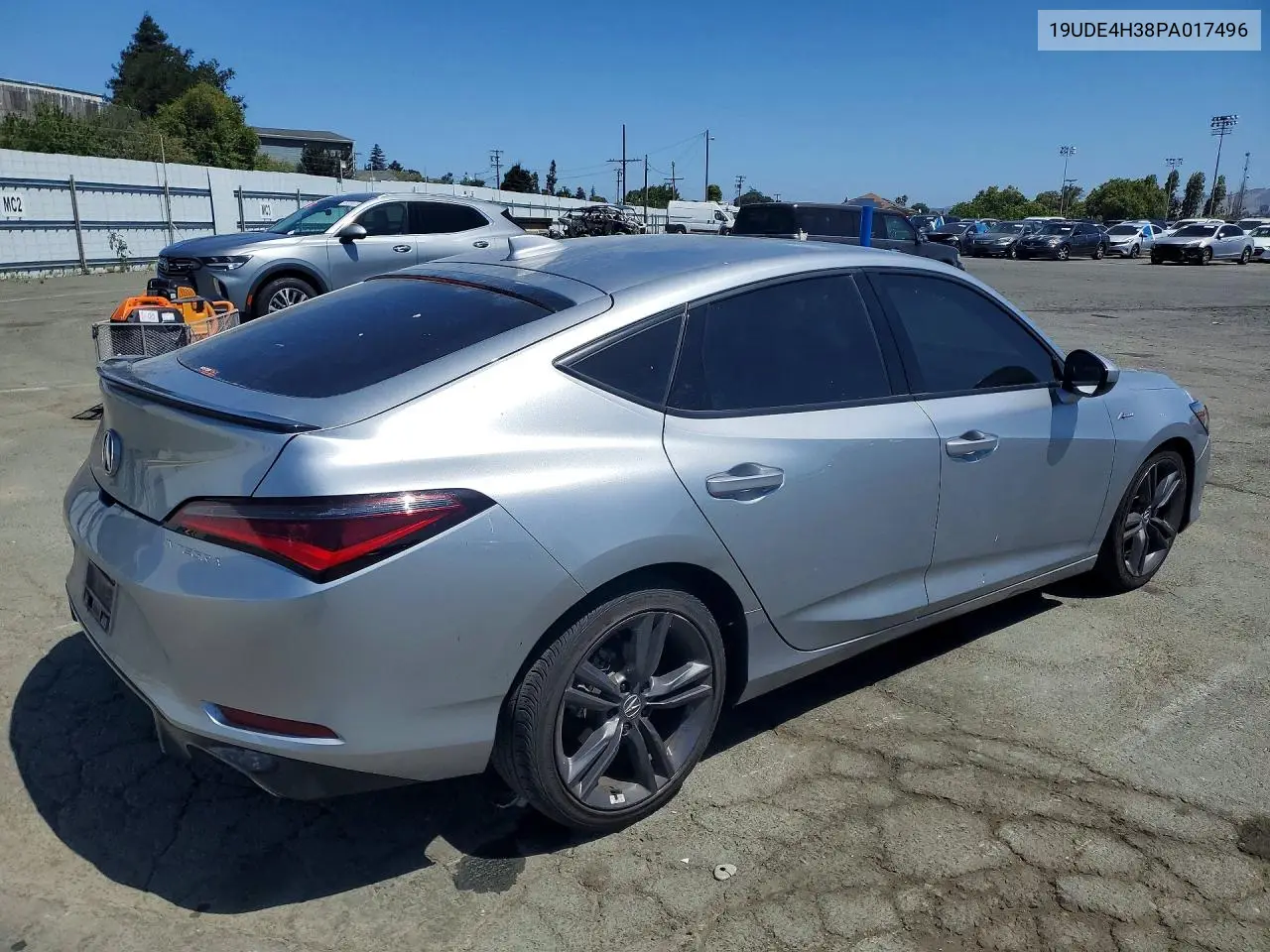 2023 Acura Integra A-Spec VIN: 19UDE4H38PA017496 Lot: 58157406