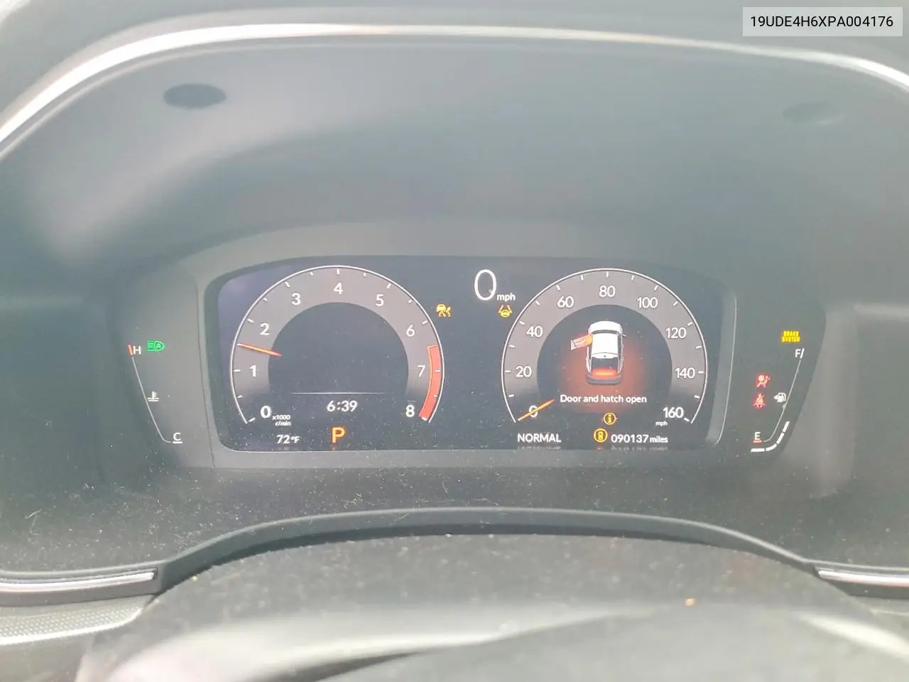 2023 Acura Integra A-Spec Tech VIN: 19UDE4H6XPA004176 Lot: 58649366