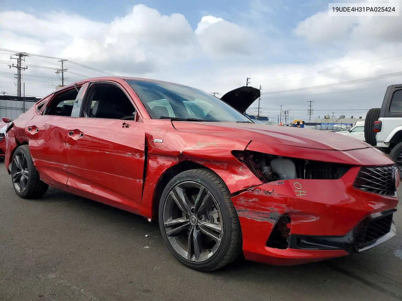 2023 Acura Integra A-Spec VIN: 19UDE4H31PA025424 Lot: 59294166