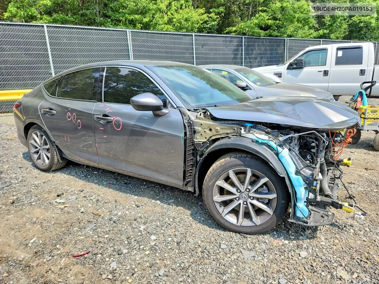 2023 Acura Integra VIN: 19UDE4H20PA019153 Lot: 61010436