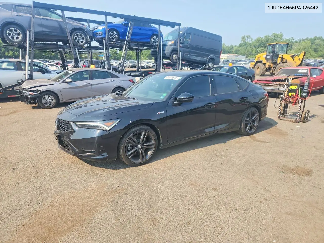 2023 Acura Integra A-Spec Tech VIN: 19UDE4H65PA026442 Lot: 61078946