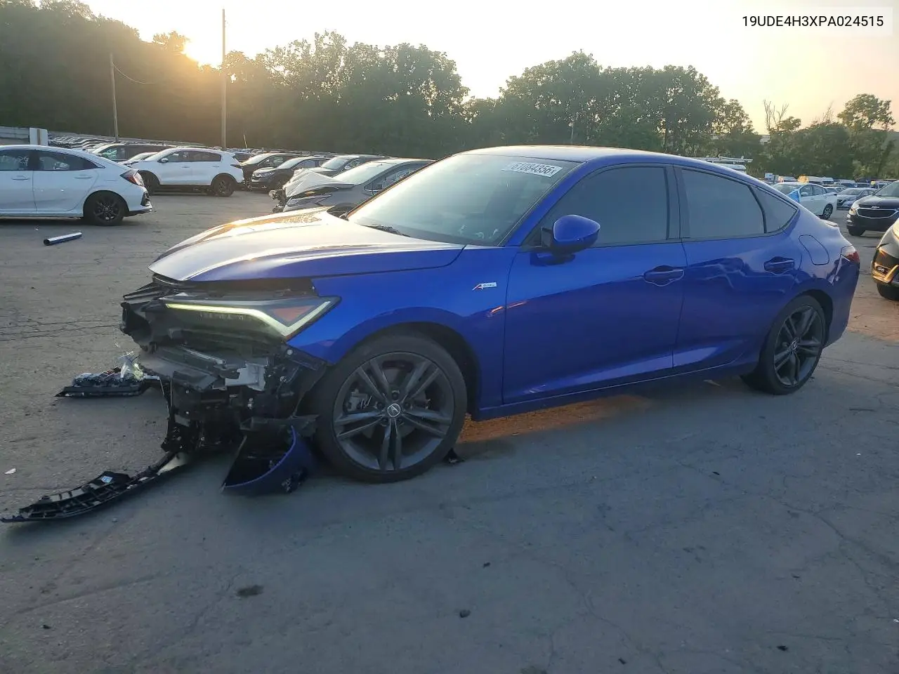 2023 Acura Integra A-Spec VIN: 19UDE4H3XPA024515 Lot: 61084356