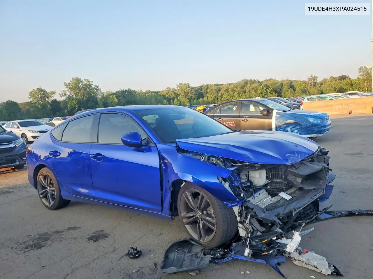 2023 Acura Integra A-Spec VIN: 19UDE4H3XPA024515 Lot: 61084356