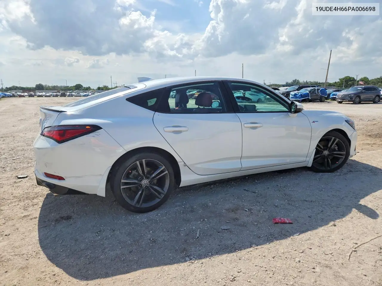2023 Acura Integra A-Spec Tech VIN: 19UDE4H66PA006698 Lot: 61752036