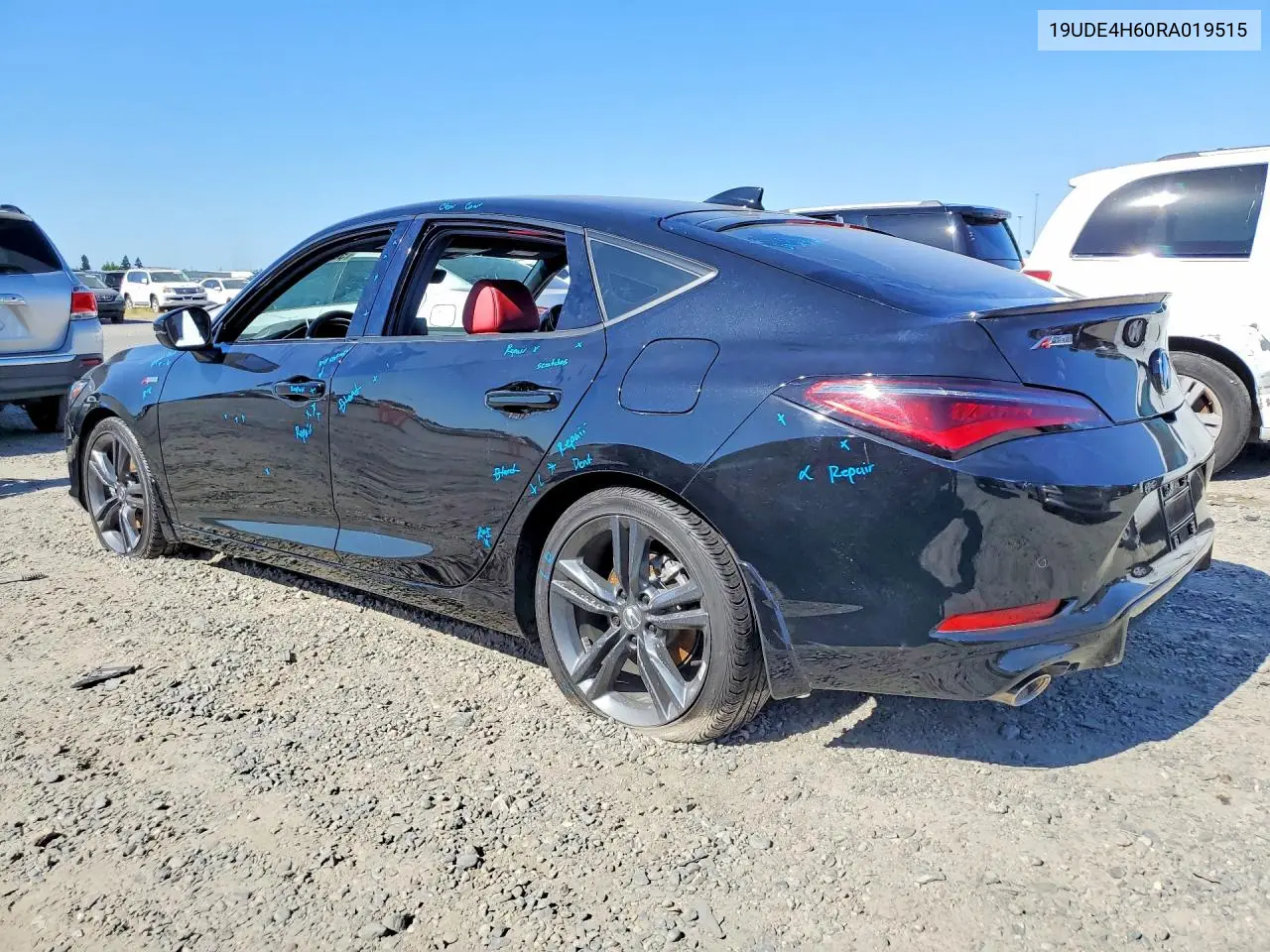 2024 Acura Integra A-Spec Tech VIN: 19UDE4H60RA019515 Lot: 53735136