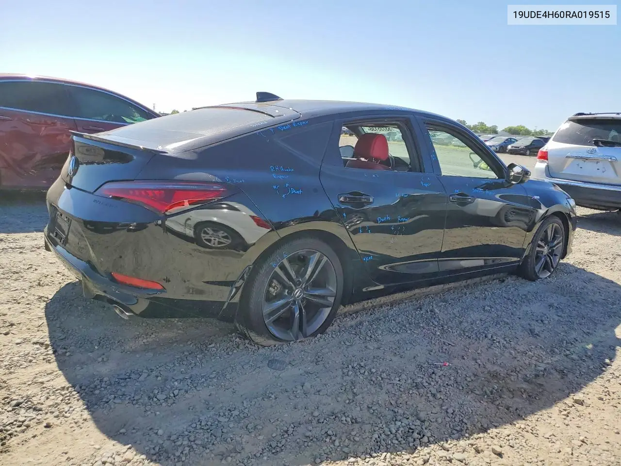2024 Acura Integra A-Spec Tech VIN: 19UDE4H60RA019515 Lot: 53735136