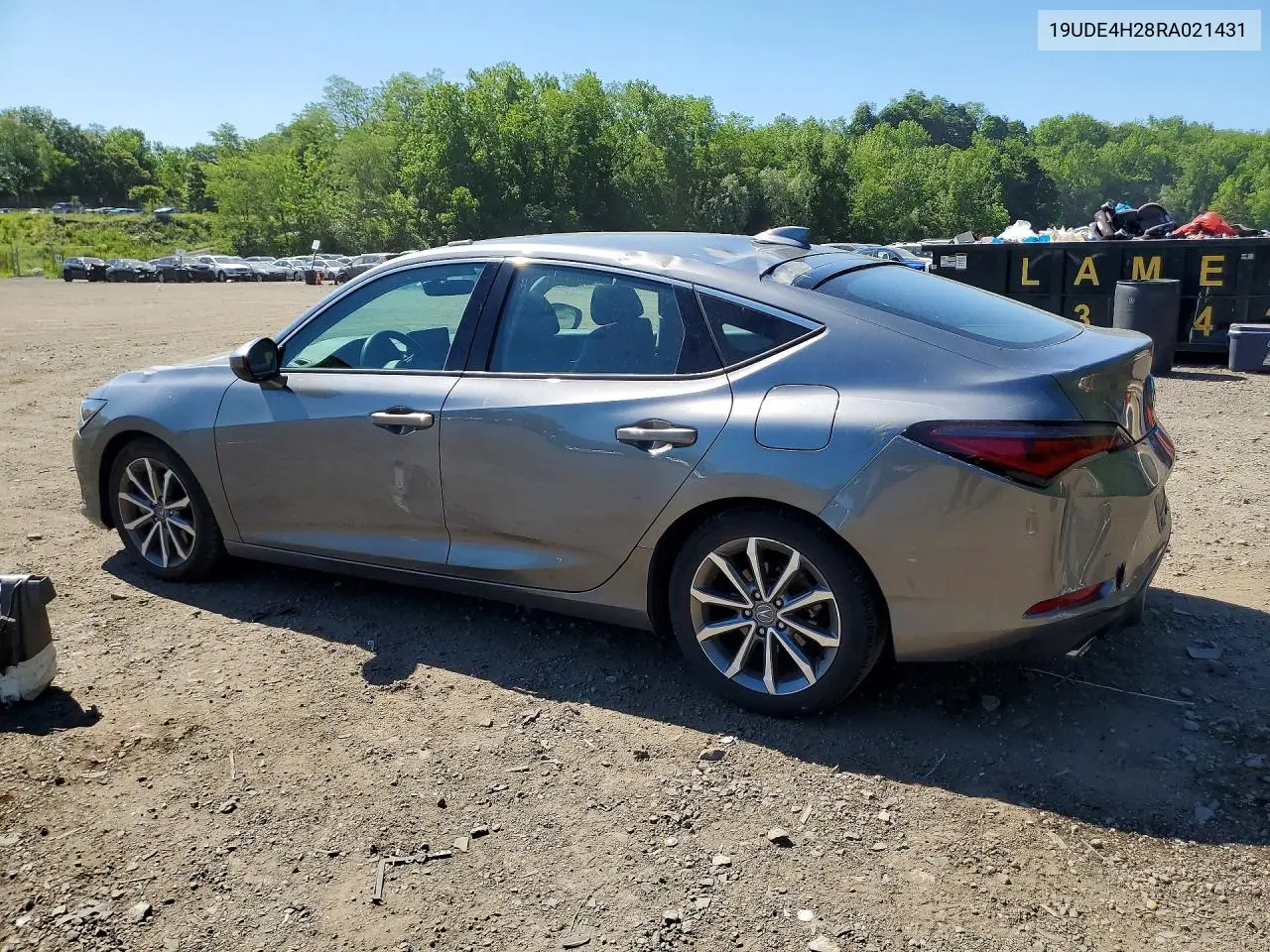 2024 Acura Integra VIN: 19UDE4H28RA021431 Lot: 54830626