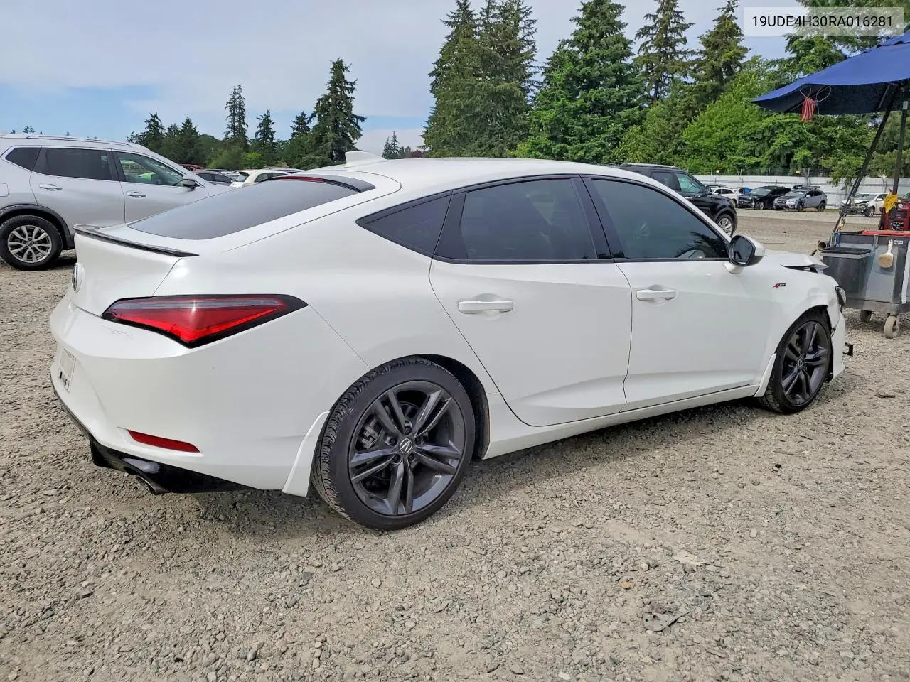 2024 Acura Integra A-Spec VIN: 19UDE4H30RA016281 Lot: 55439666