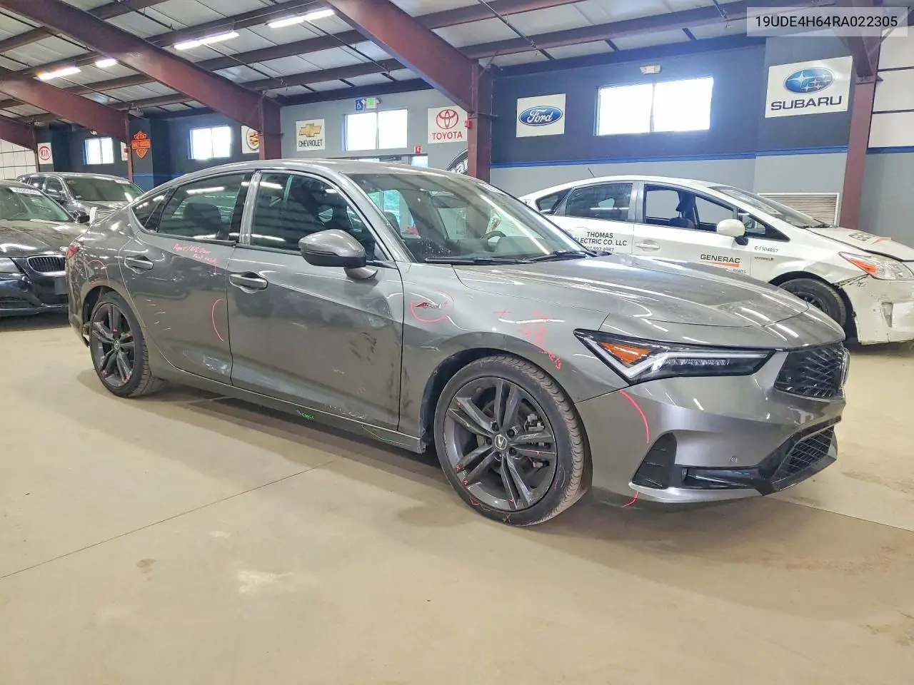 2024 Acura Integra A-Spec Tech VIN: 19UDE4H64RA022305 Lot: 55736216