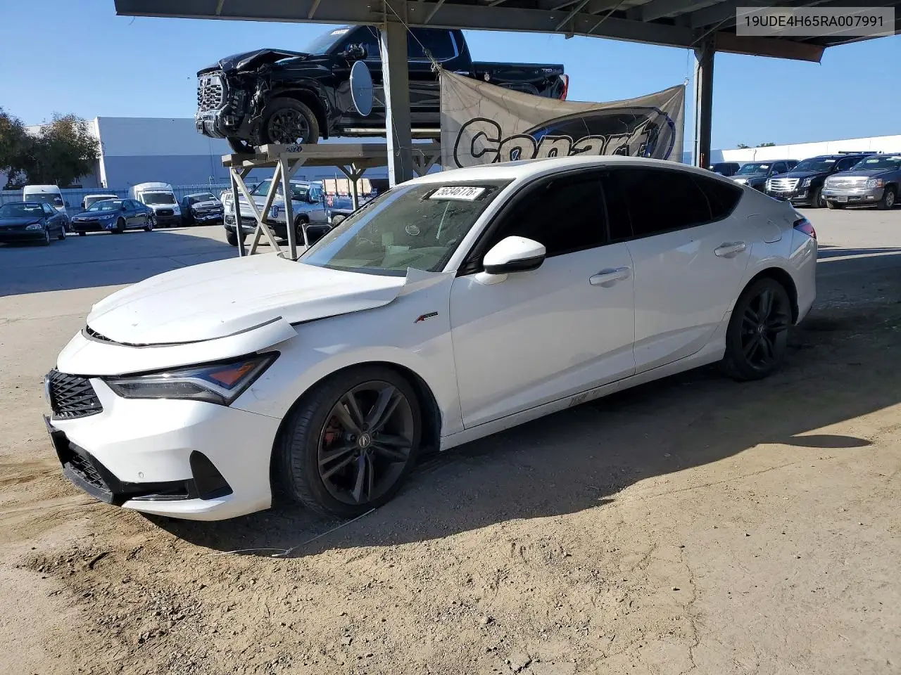 2024 Acura Integra A-Spec Tech VIN: 19UDE4H65RA007991 Lot: 56346176