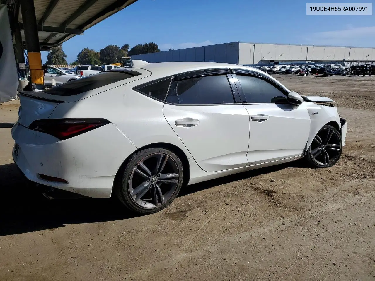 2024 Acura Integra A-Spec Tech VIN: 19UDE4H65RA007991 Lot: 56346176
