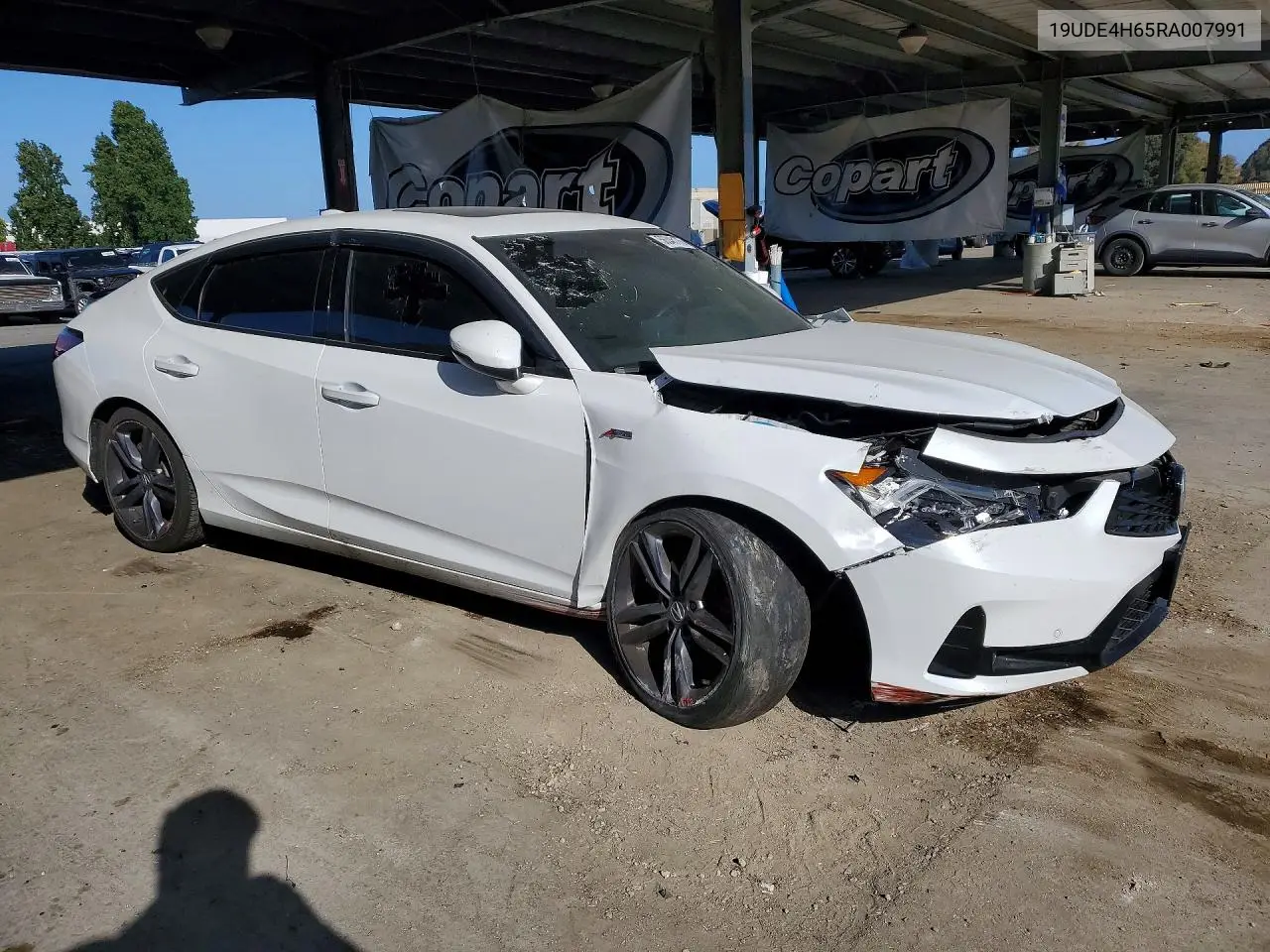 2024 Acura Integra A-Spec Tech VIN: 19UDE4H65RA007991 Lot: 56346176