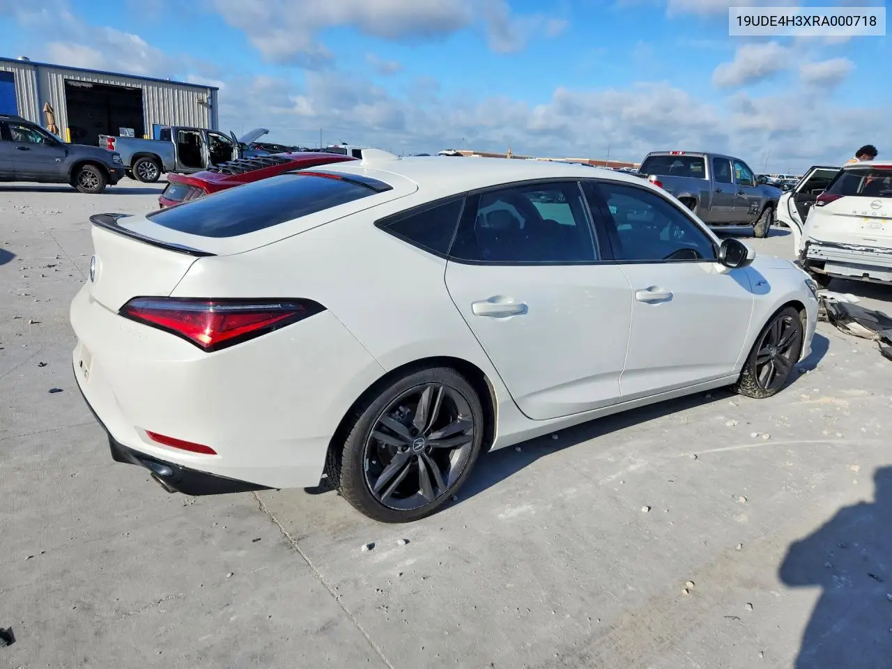 2024 Acura Integra A-Spec VIN: 19UDE4H3XRA000718 Lot: 56738286