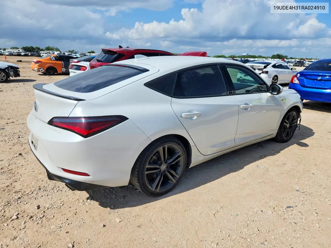 2024 Acura Integra A-Spec VIN: 19UDE4H31RA024910 Lot: 56842576