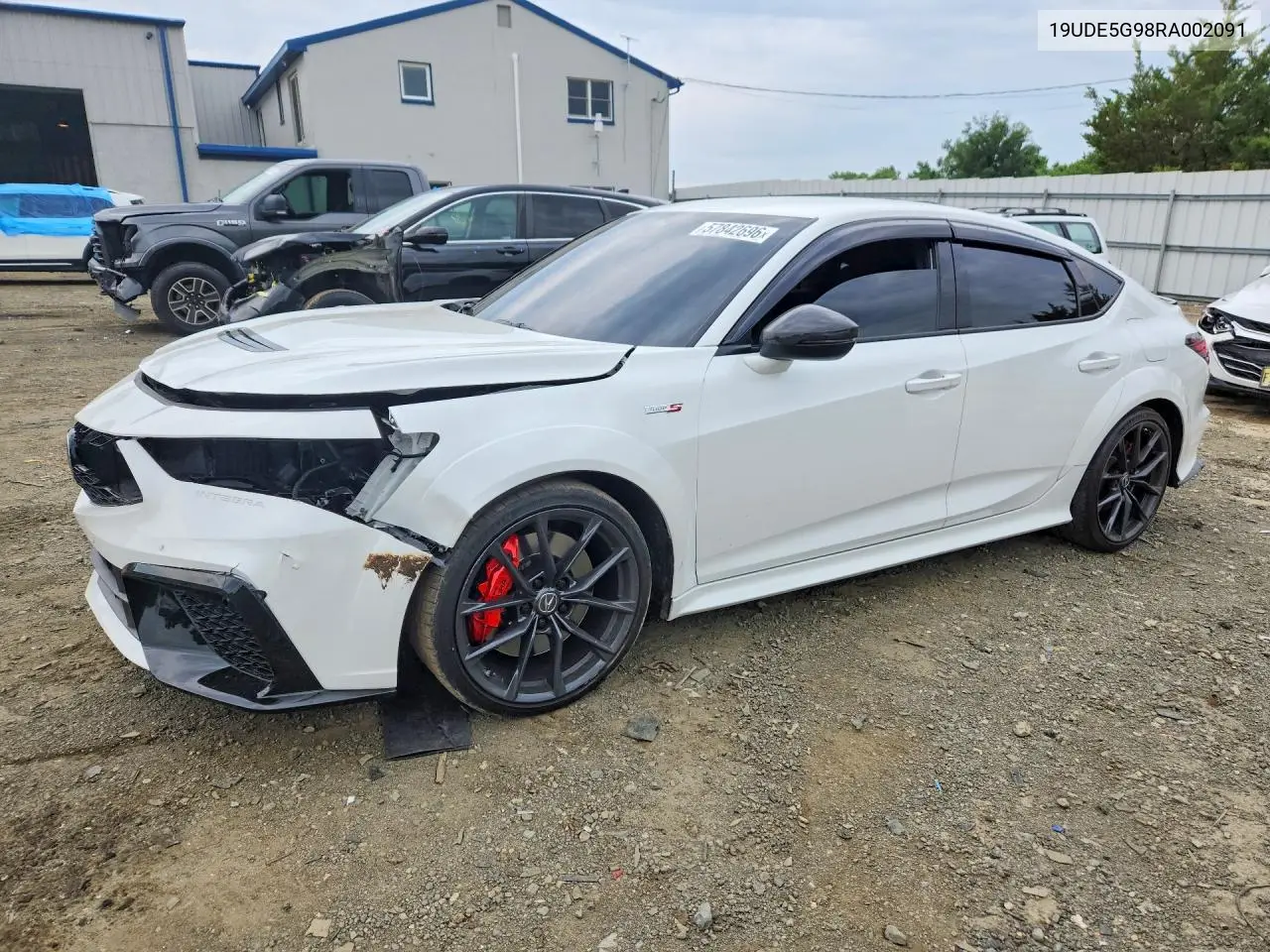 2024 Acura Integra Type S VIN: 19UDE5G98RA002091 Lot: 57842696