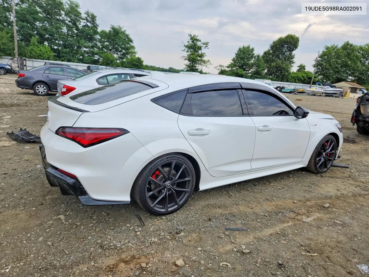 2024 Acura Integra Type S VIN: 19UDE5G98RA002091 Lot: 57842696