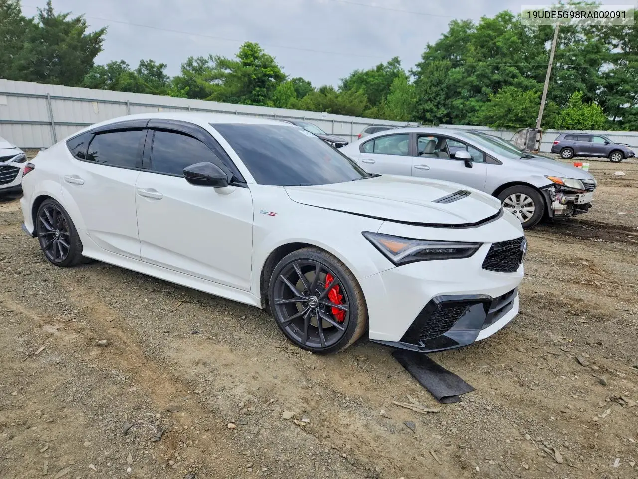 2024 Acura Integra Type S VIN: 19UDE5G98RA002091 Lot: 57842696