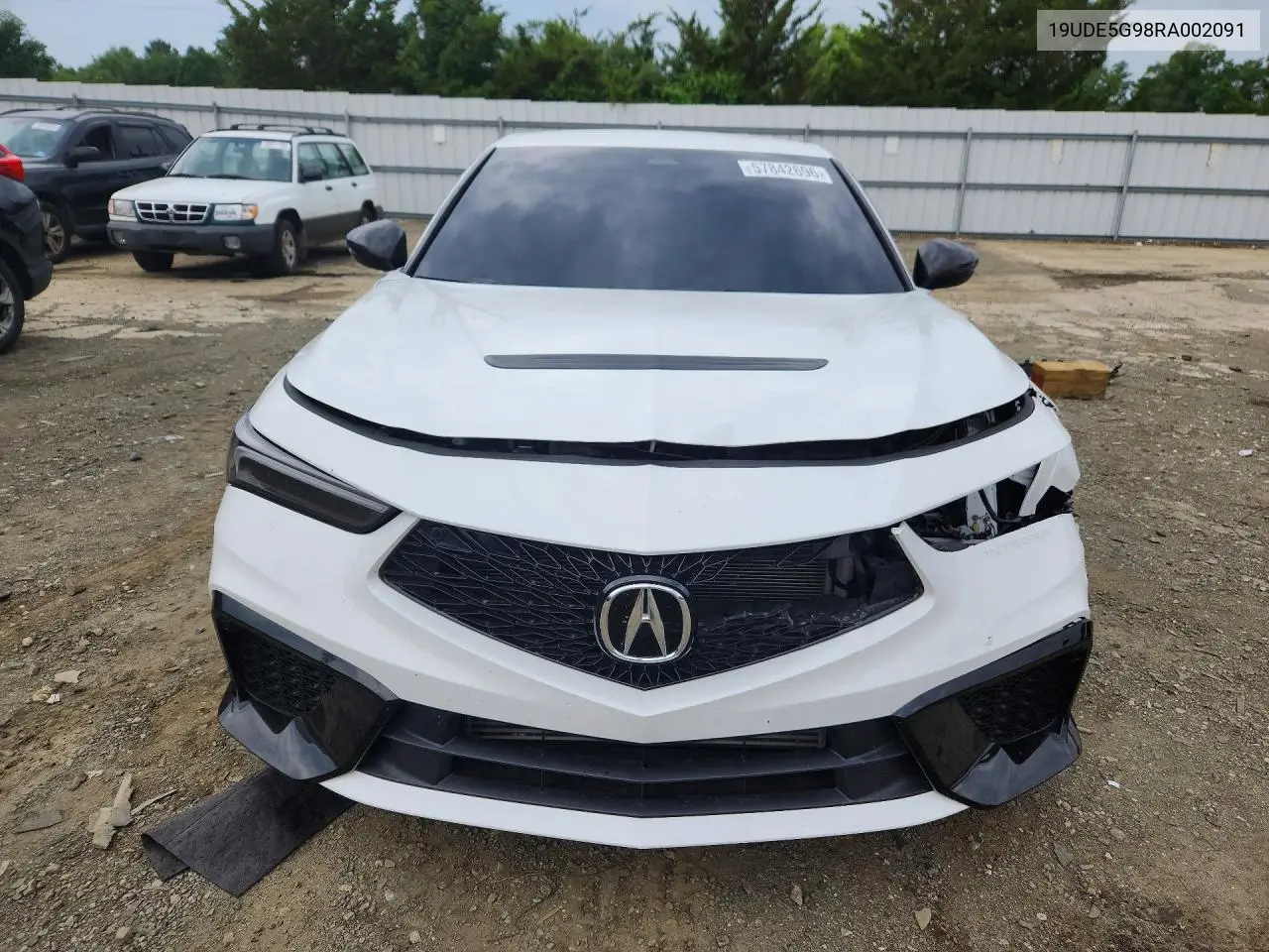 2024 Acura Integra Type S VIN: 19UDE5G98RA002091 Lot: 57842696