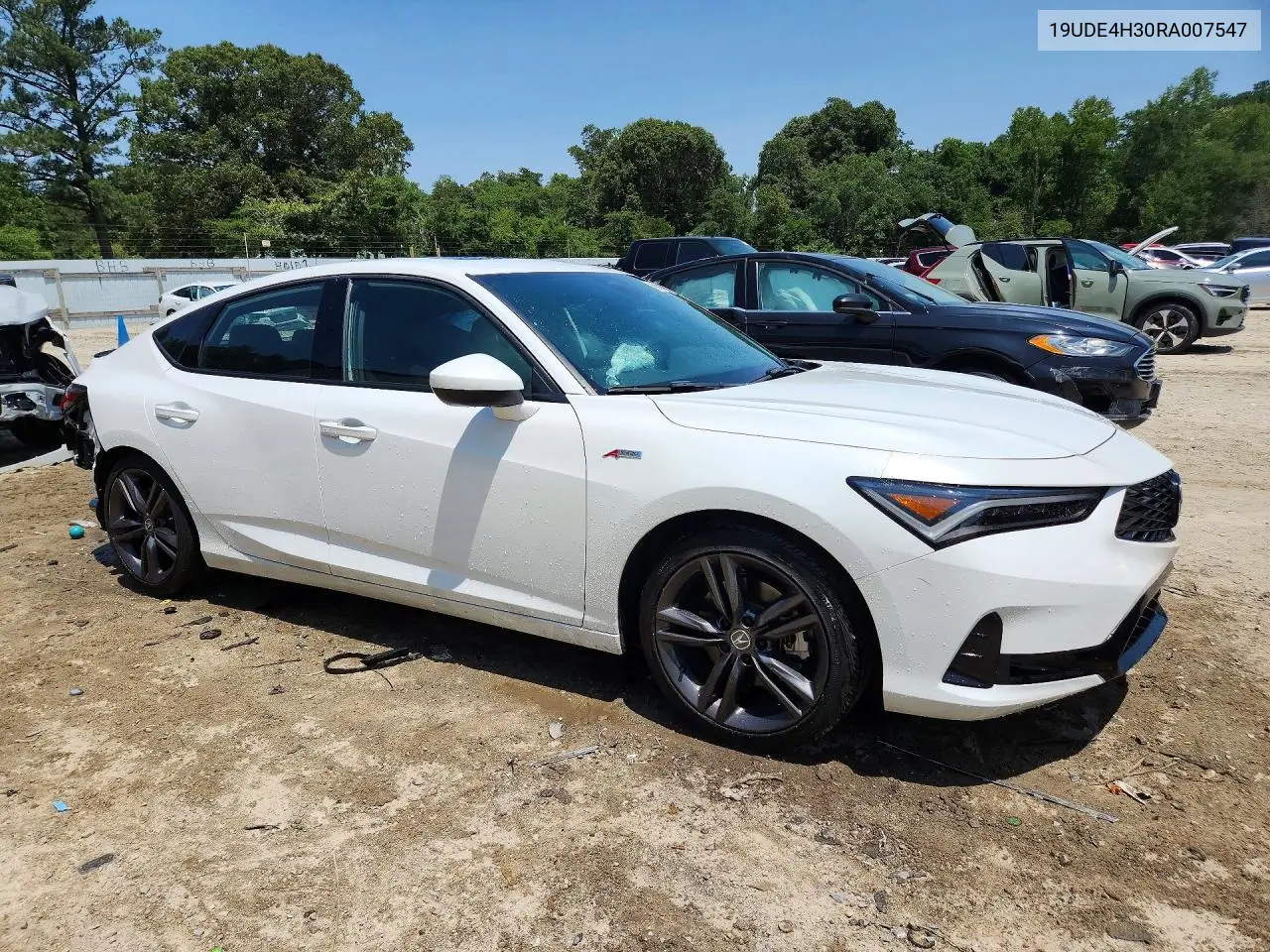 2024 Acura Integra A-Spec VIN: 19UDE4H30RA007547 Lot: 58724366