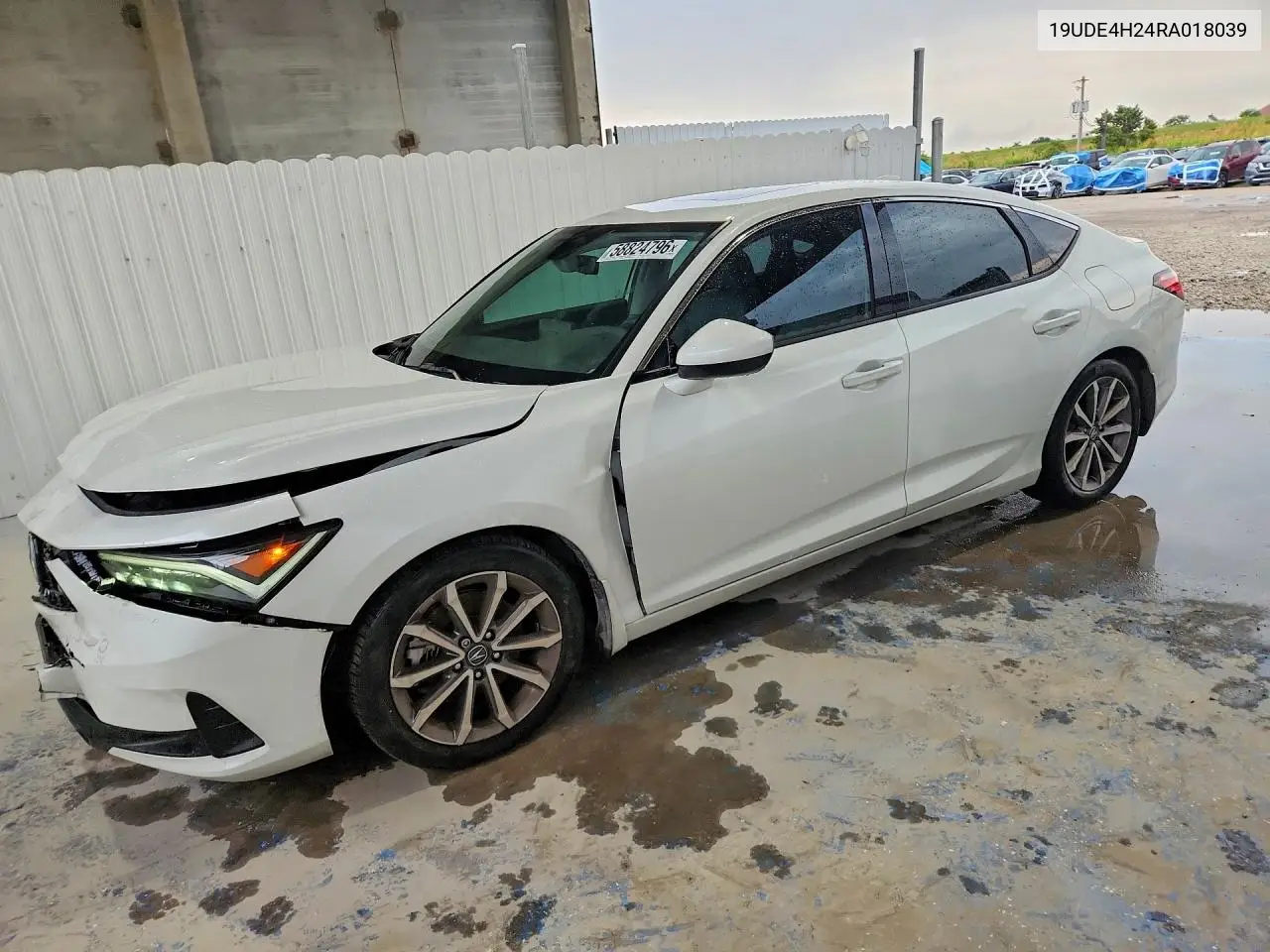 2024 Acura Integra VIN: 19UDE4H24RA018039 Lot: 58824796