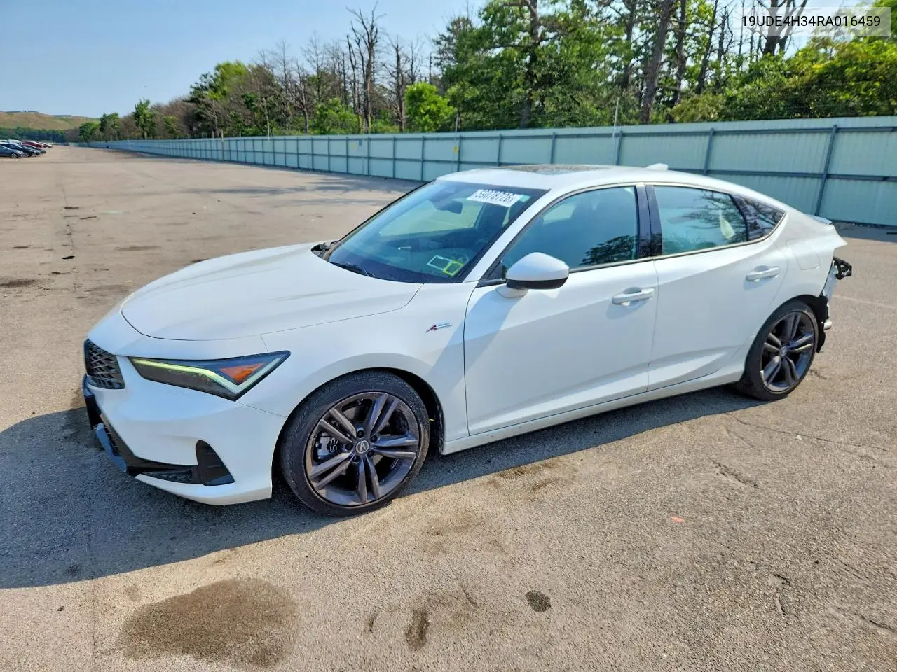 2024 Acura Integra A-Spec VIN: 19UDE4H34RA016459 Lot: 59078726