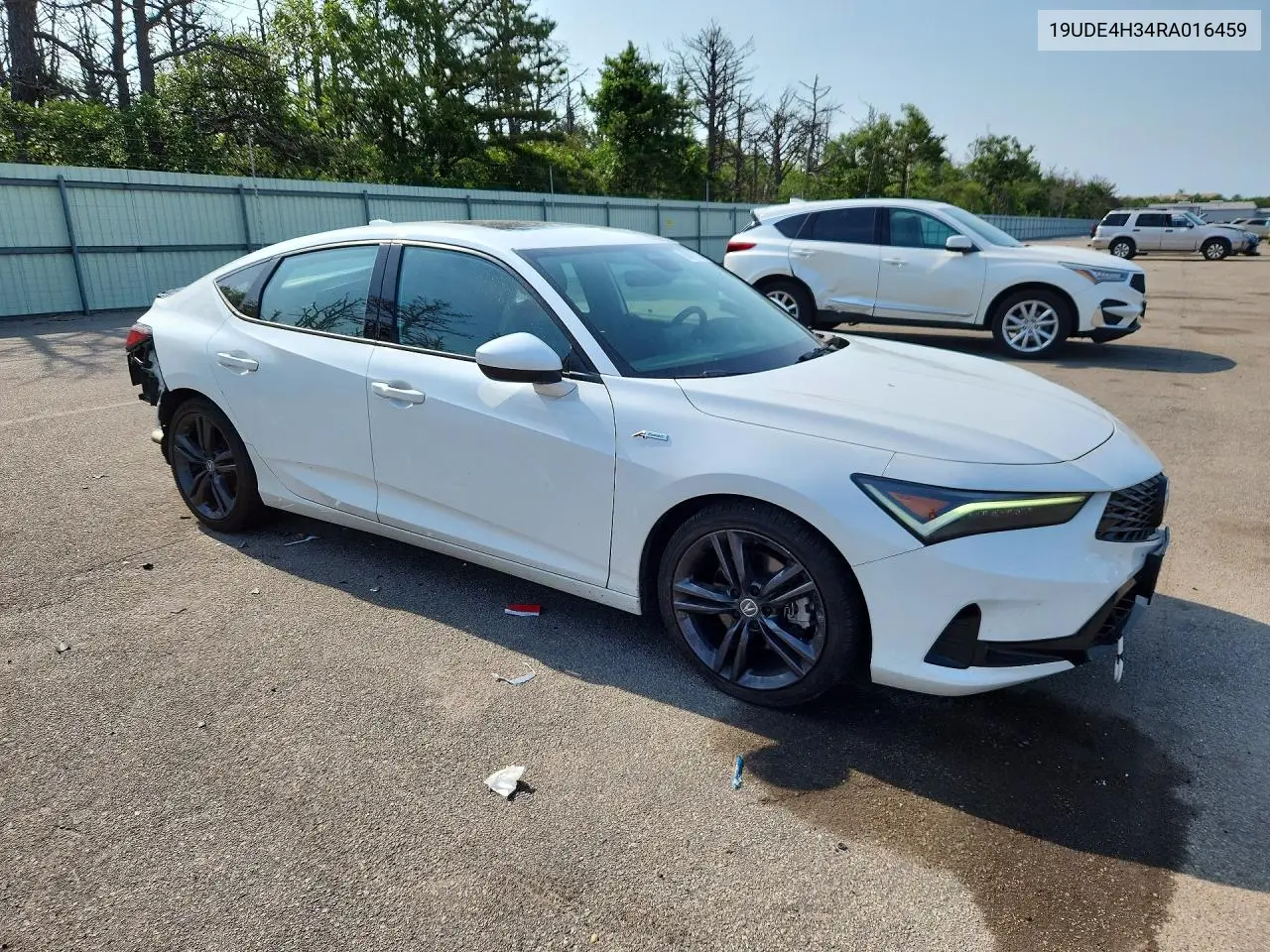 2024 Acura Integra A-Spec VIN: 19UDE4H34RA016459 Lot: 59078726
