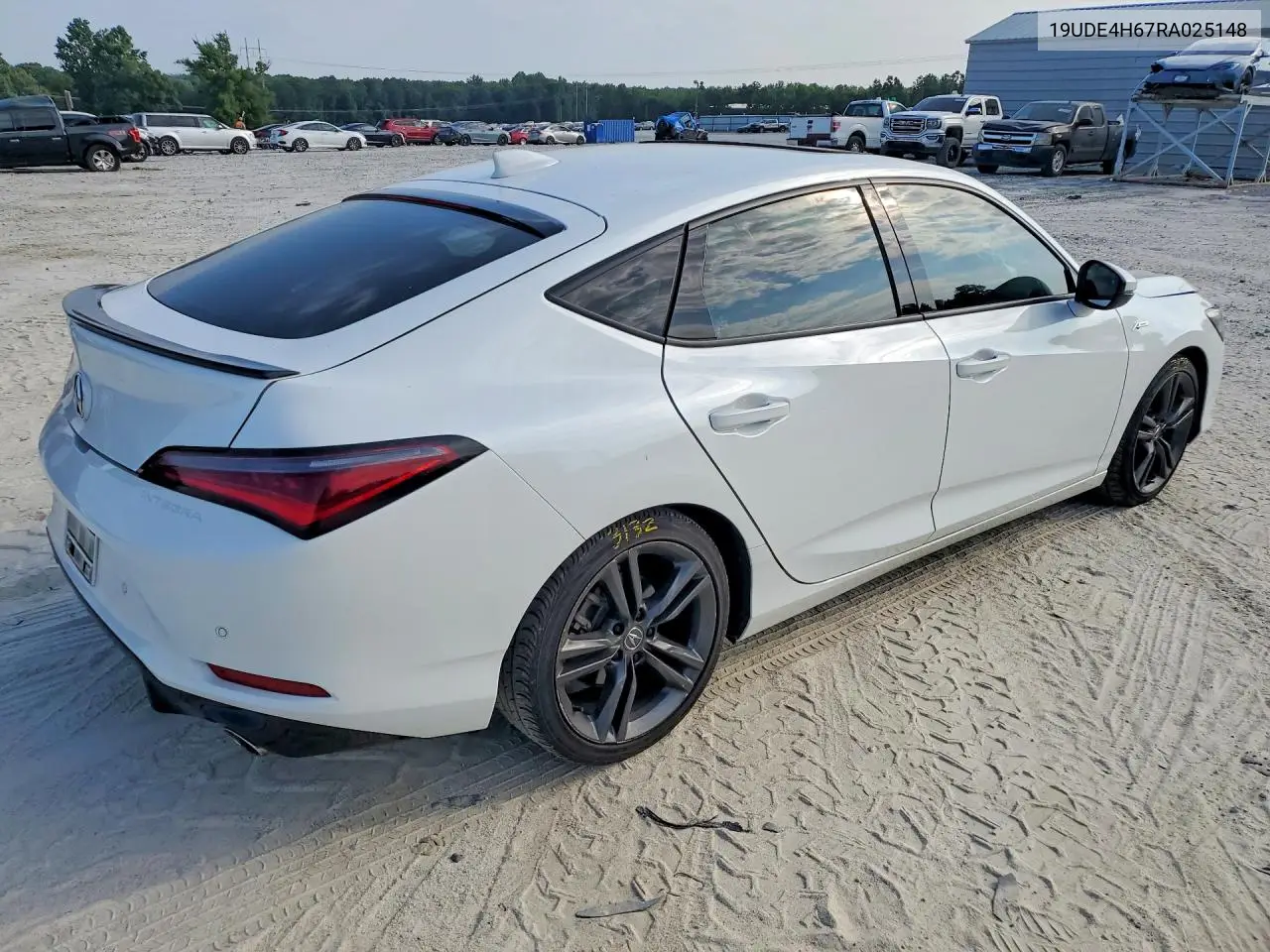 2024 Acur Mdx Techno VIN: 19UDE4H67RA025148 Lot: 59124426