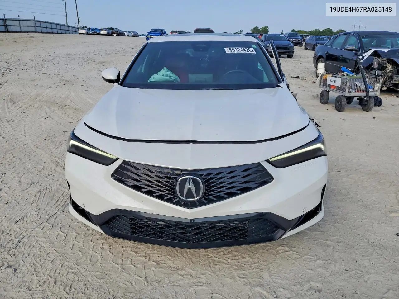 2024 Acur Mdx Techno VIN: 19UDE4H67RA025148 Lot: 59124426