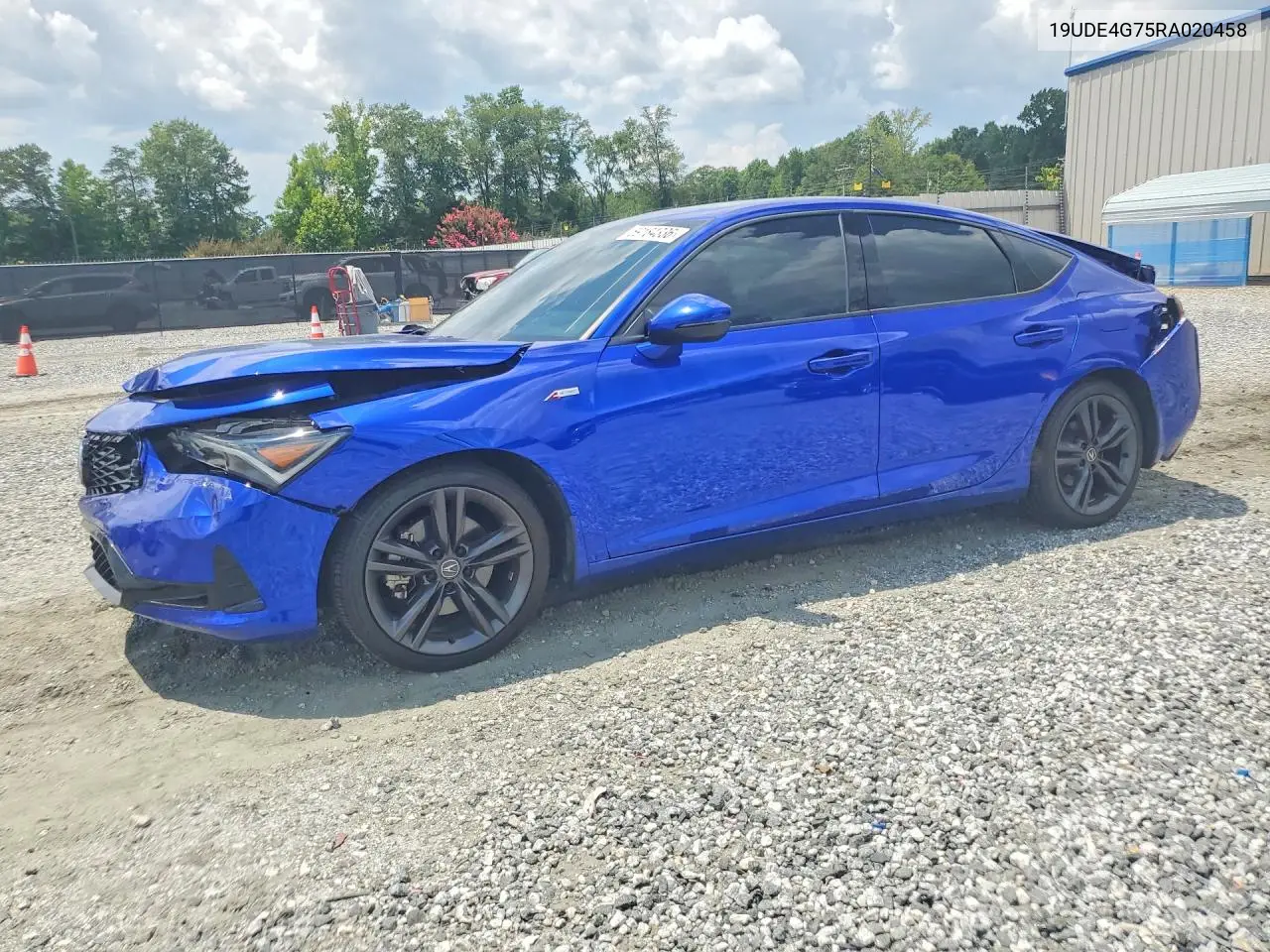 2024 Acura Integra A-Spec Tech VIN: 19UDE4G75RA020458 Lot: 59184336