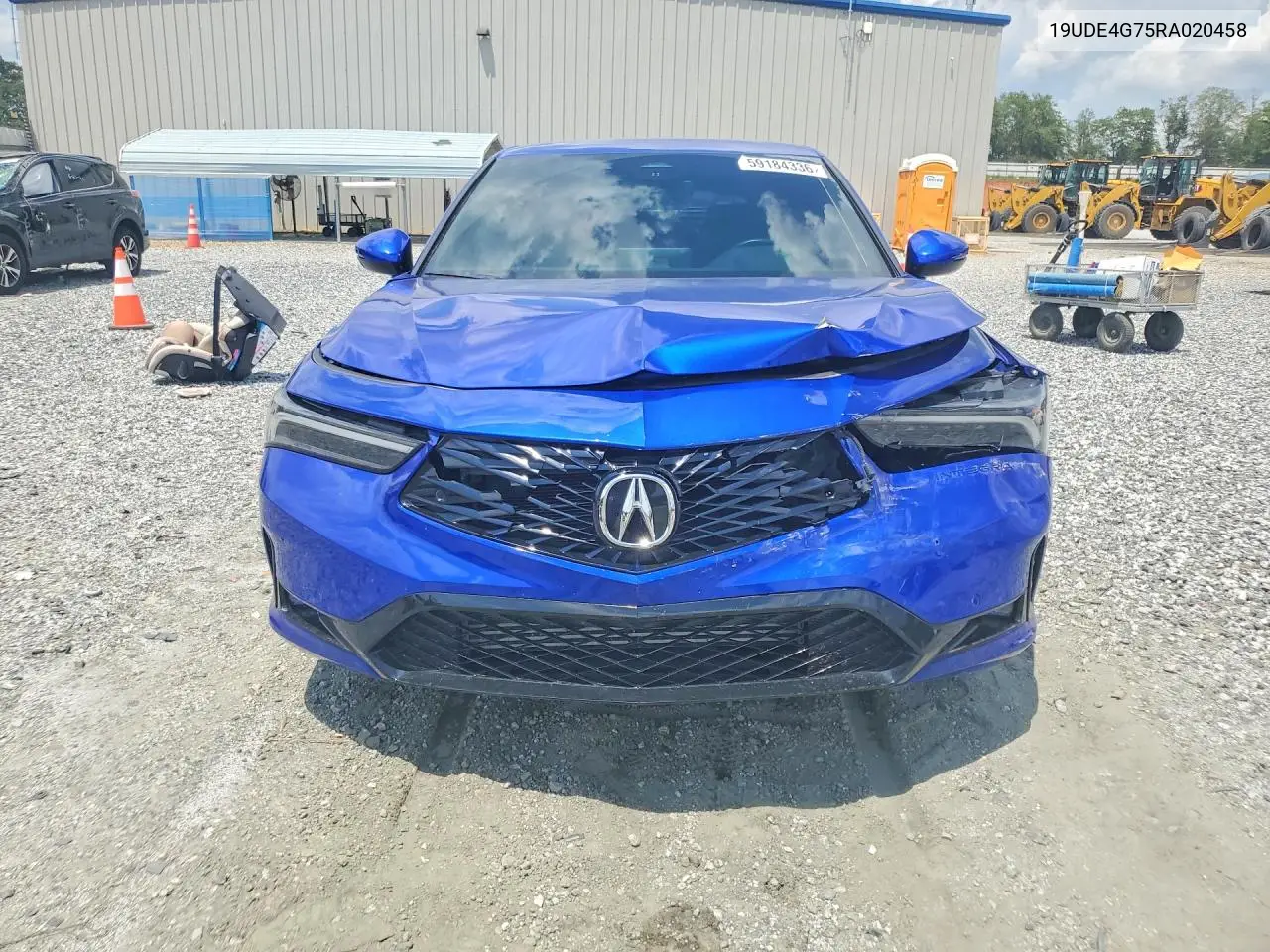 2024 Acura Integra A-Spec Tech VIN: 19UDE4G75RA020458 Lot: 59184336