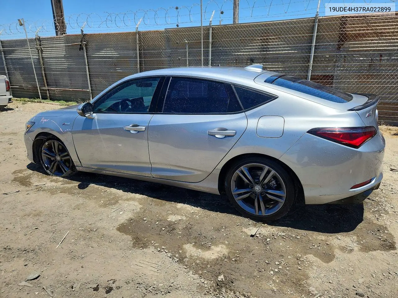 2024 Acura Integra A-Spec VIN: 19UDE4H37RA022899 Lot: 59904146