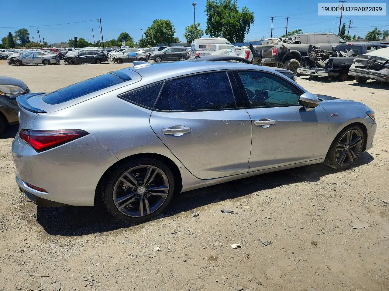 2024 Acura Integra A-Spec VIN: 19UDE4H37RA022899 Lot: 59904146