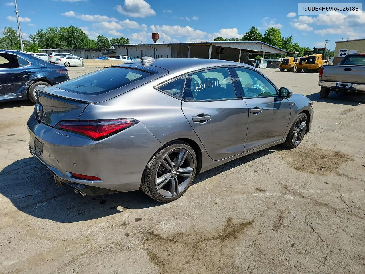 2024 Acura Integra A-Spec Tech VIN: 19UDE4H69RA026138 Lot: 60175116