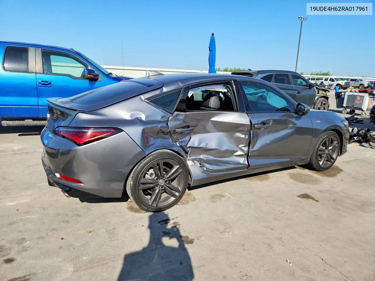 2024 Acura Integra A-Spec Tech VIN: 19UDE4H62RA017961 Lot: 60409436