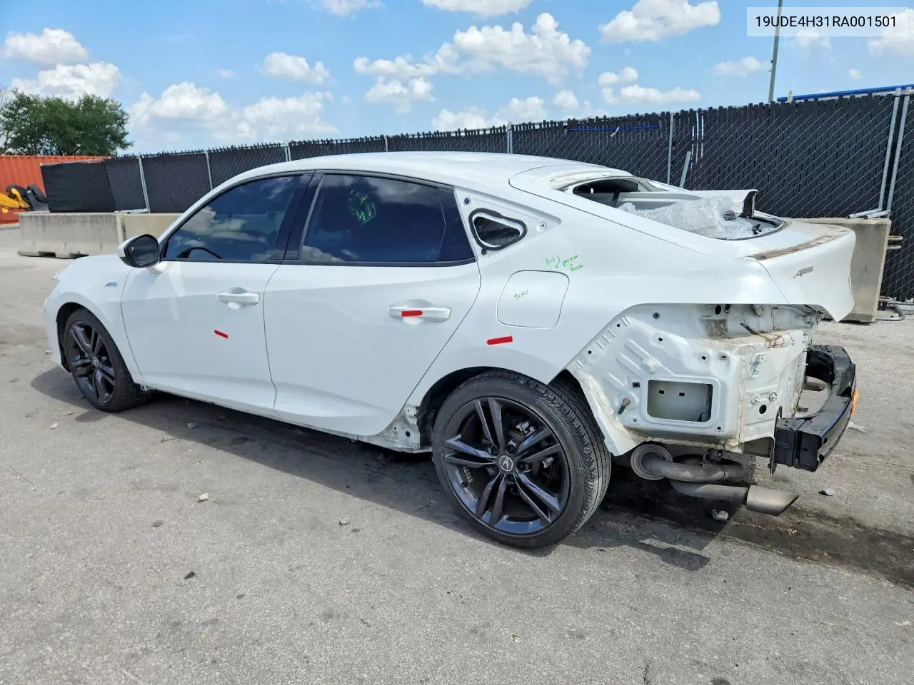2024 Acura Integra A-Spec VIN: 19UDE4H31RA001501 Lot: 60857116