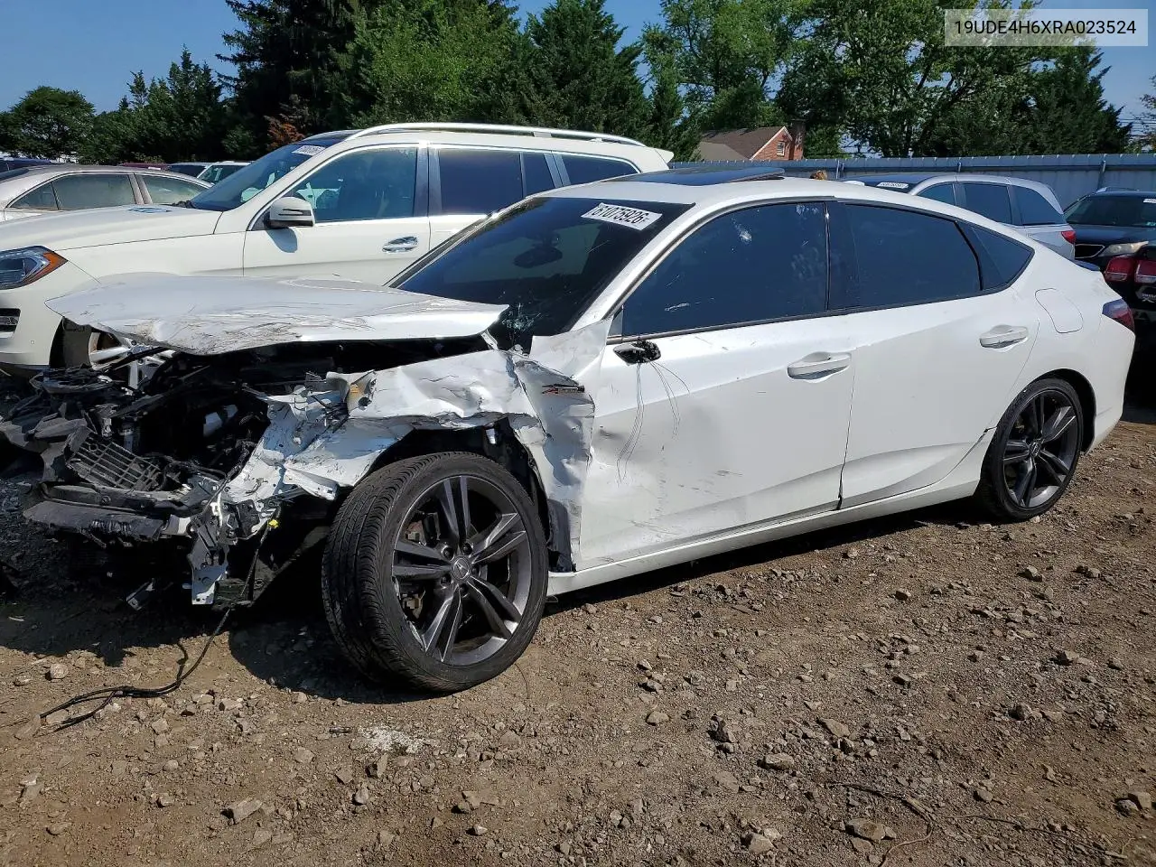 2024 Acura Integra A-Spec Tech VIN: 19UDE4H6XRA023524 Lot: 61075926