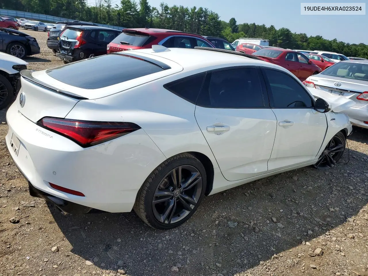 2024 Acura Integra A-Spec Tech VIN: 19UDE4H6XRA023524 Lot: 61075926