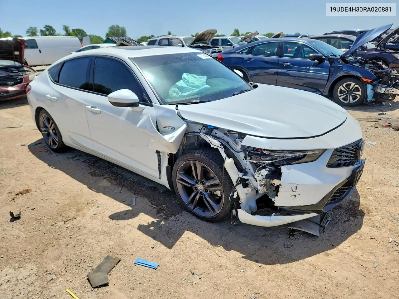 2024 Acura Integra A-Spec VIN: 19UDE4H30RA020881 Lot: 79134035