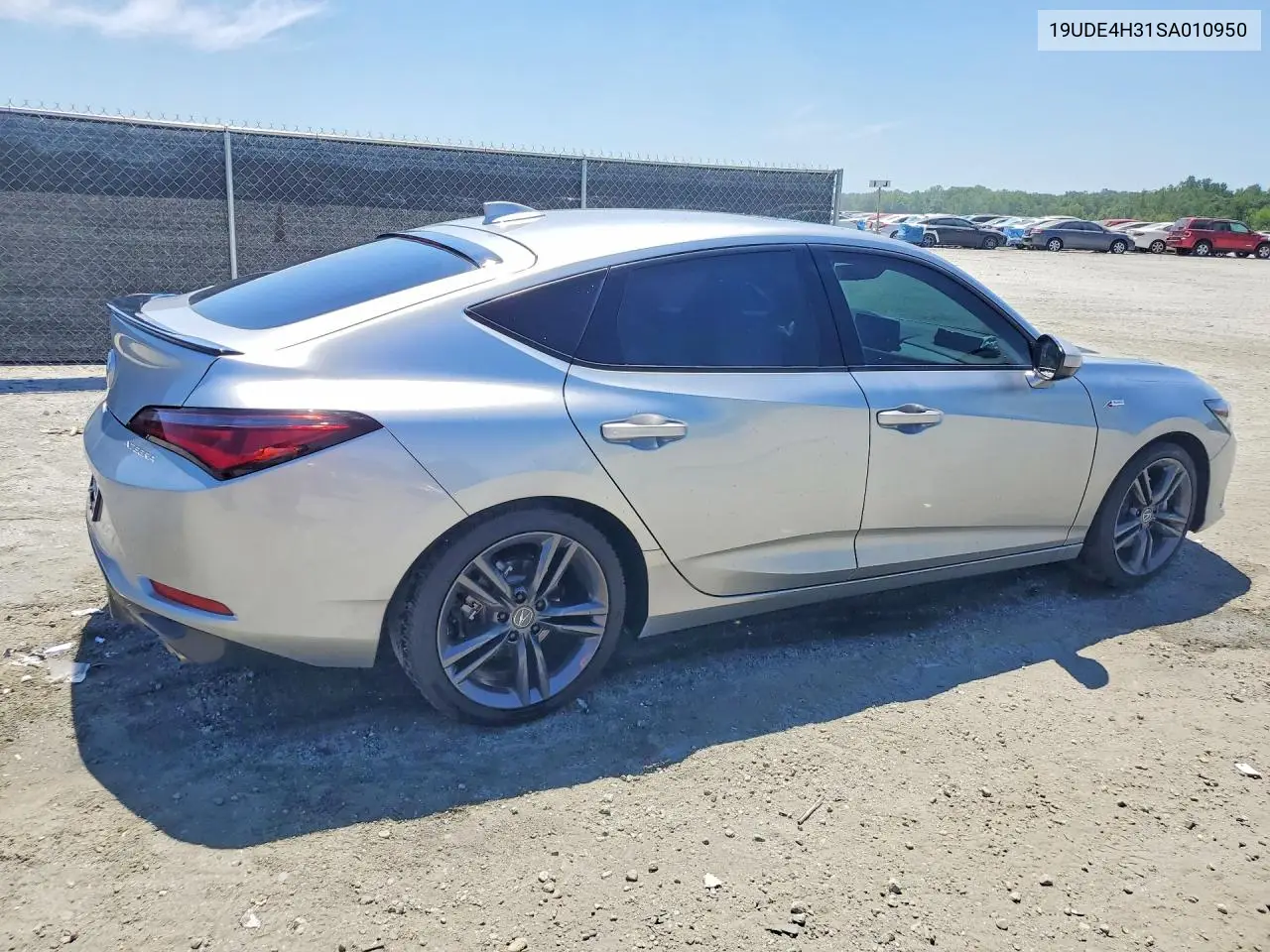 2025 Acura Integra A-Spec VIN: 19UDE4H31SA010950 Lot: 54165796