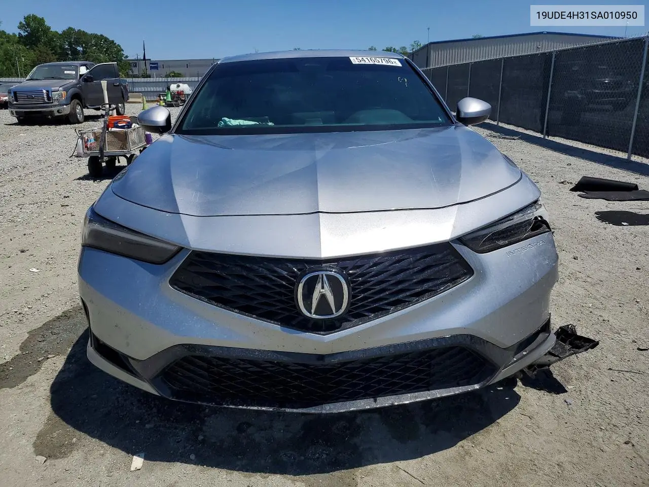 2025 Acura Integra A-Spec VIN: 19UDE4H31SA010950 Lot: 54165796