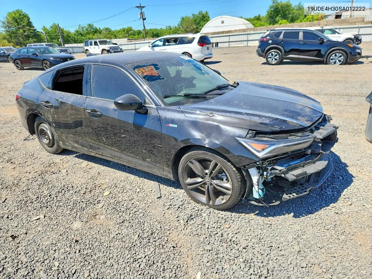 2025 Acura Integra A-Spec VIN: 19UDE4H30SA012222 Lot: 54727046
