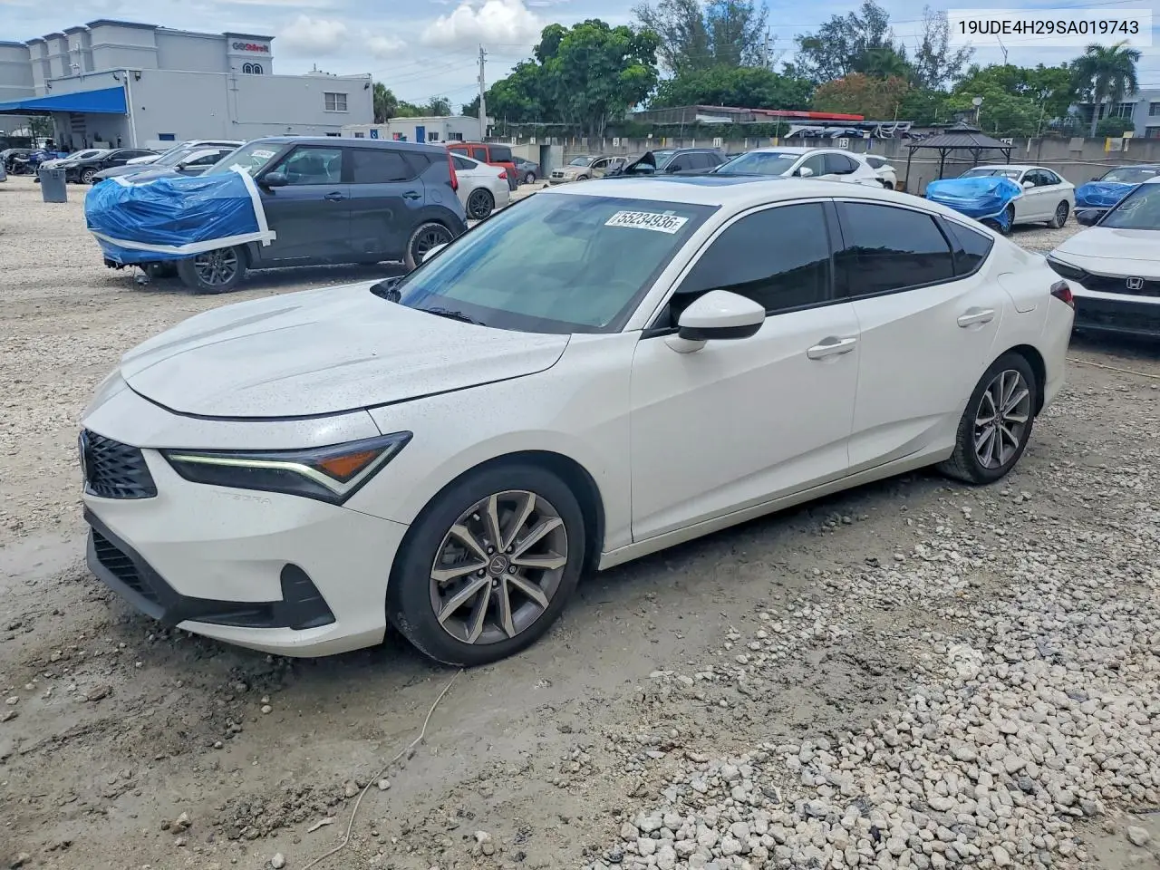 2025 Acura Integra VIN: 19UDE4H29SA019743 Lot: 55234936