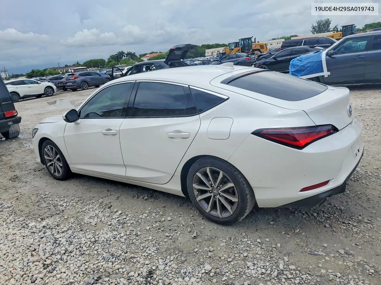2025 Acura Integra VIN: 19UDE4H29SA019743 Lot: 55234936