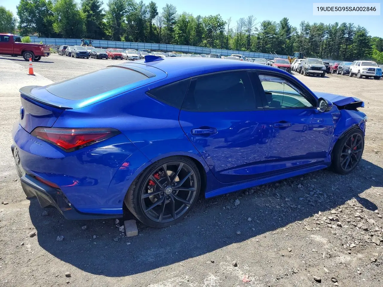 2025 Acura Integra Type S VIN: 19UDE5G95SA002846 Lot: 55506776