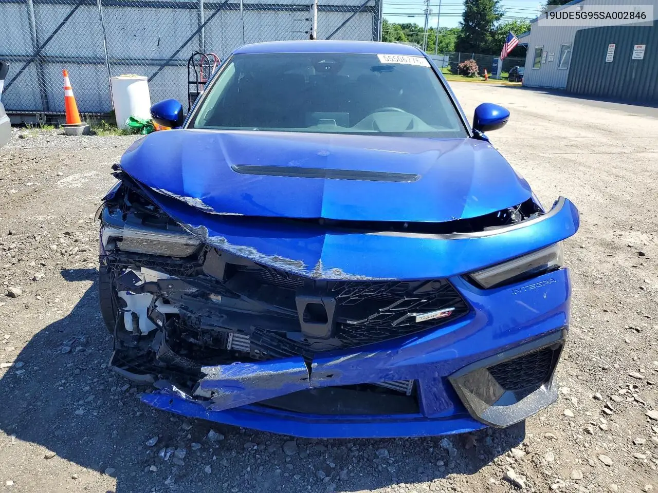 2025 Acura Integra Type S VIN: 19UDE5G95SA002846 Lot: 55506776