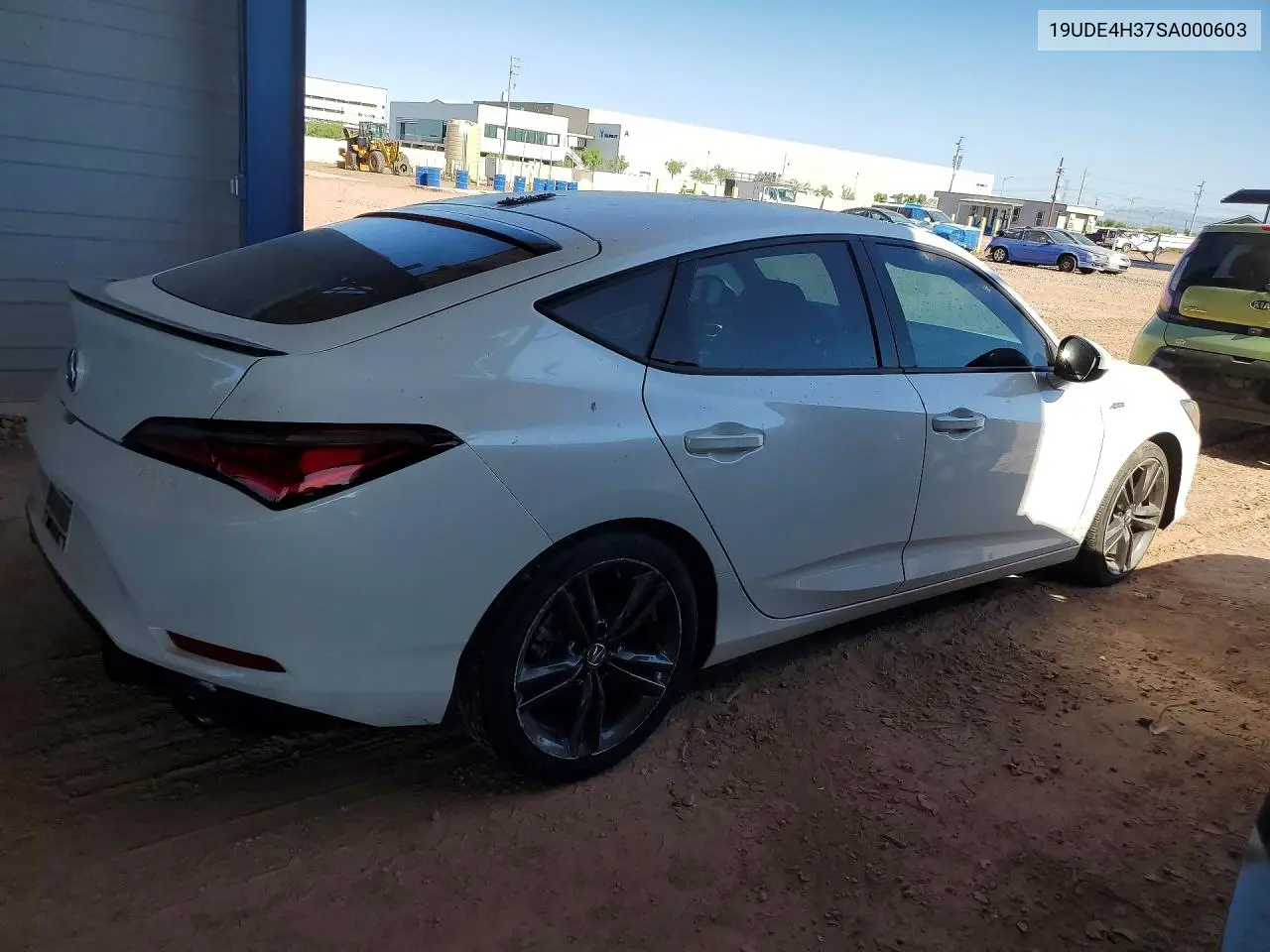 2025 Acura Integra A-Spec VIN: 19UDE4H37SA000603 Lot: 56338846