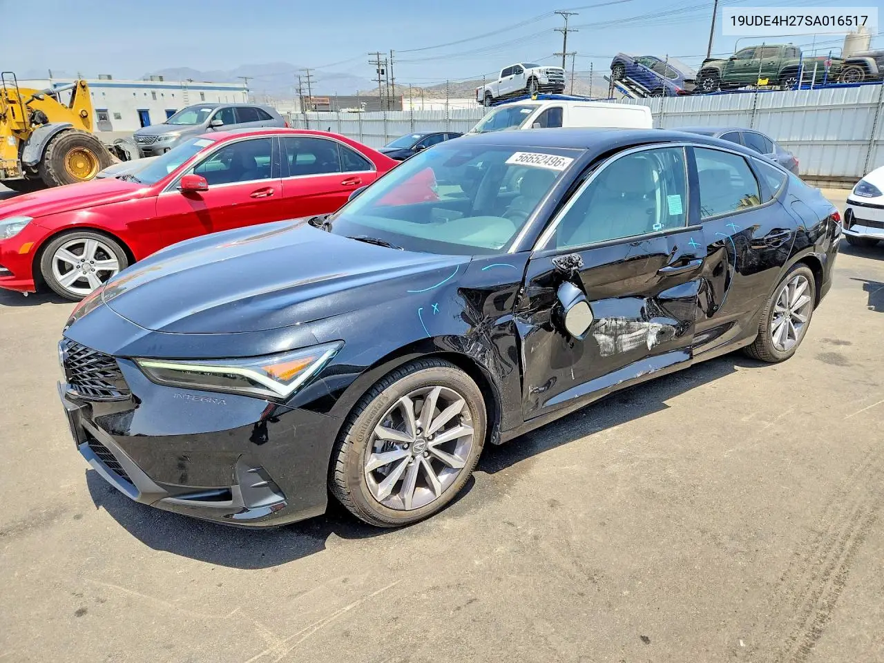 2025 Acura Integra VIN: 19UDE4H27SA016517 Lot: 56652496