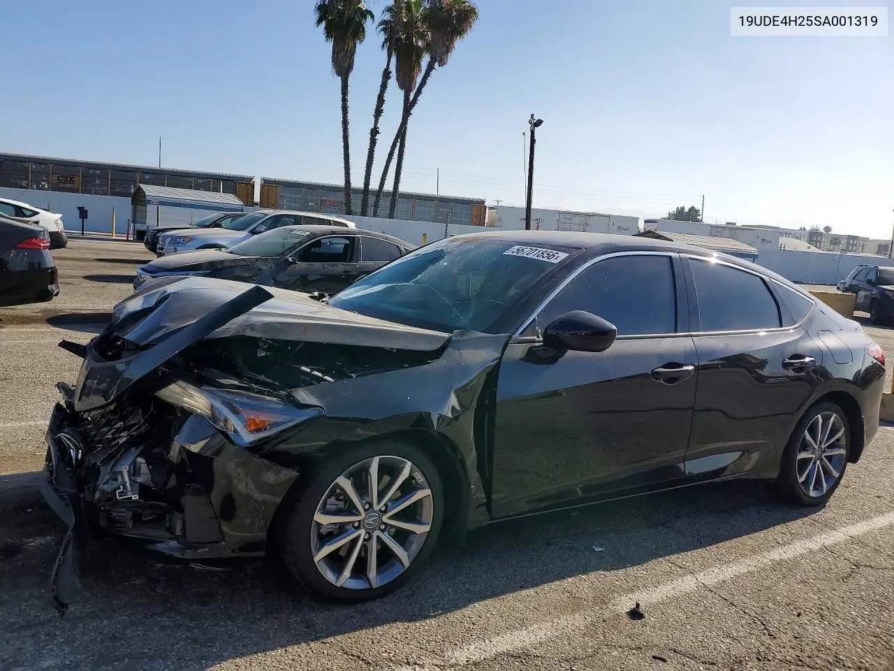 2025 Acura Integra VIN: 19UDE4H25SA001319 Lot: 56701856